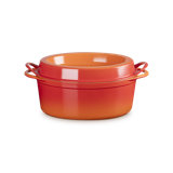 Le Creuset Enameled Cast Iron Traditional Oval Doufeu , 7.25 Qt. - Oyster