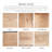 Rectangular dining table in solid oak wood-110665306