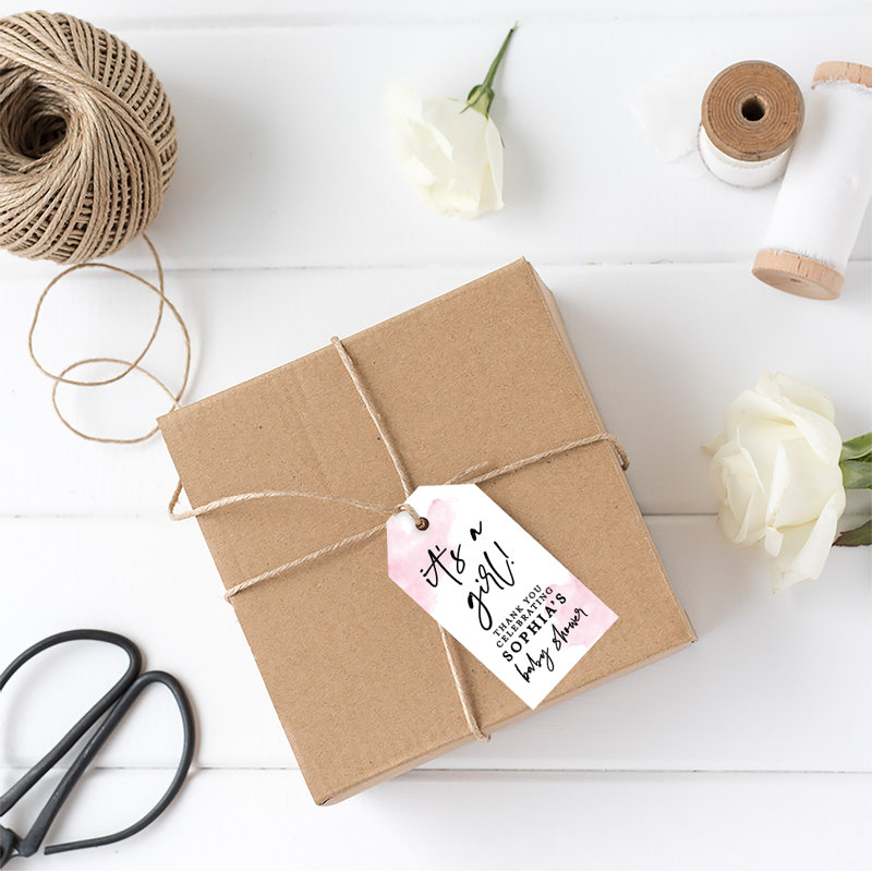 Étiquettes-cadeaux classiques personnalisées, Oui
