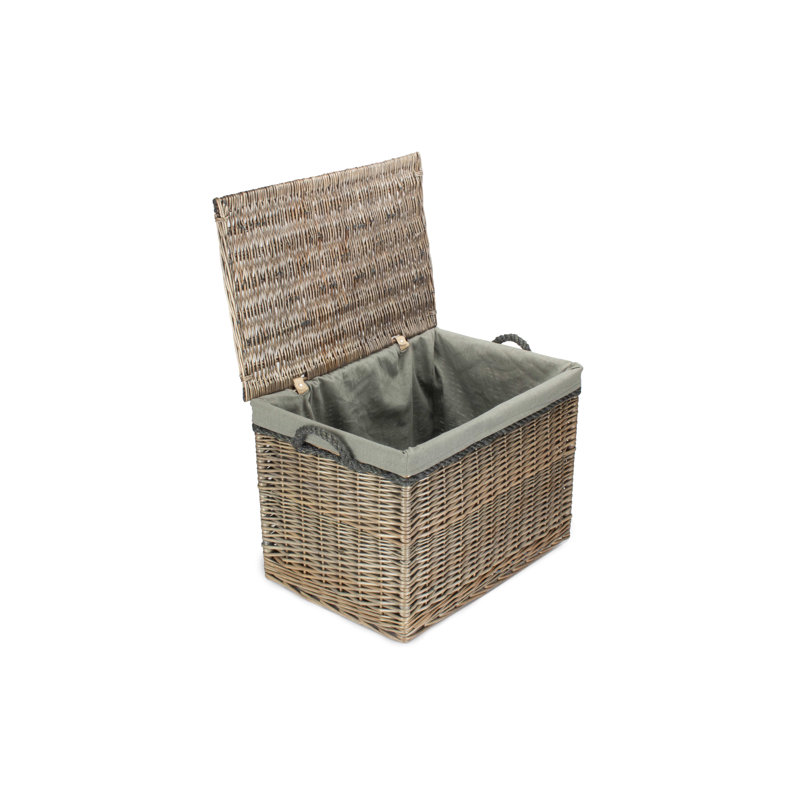 Wicker 23" Storage Hamper with Lining