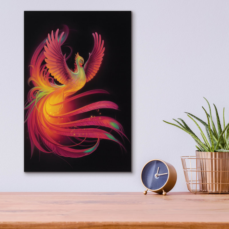 «Phoenix» par Kirk Reinert, H 16 po x l 12 po