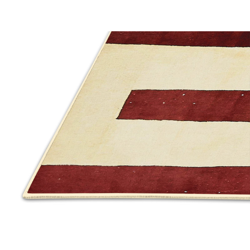 Tapis abstrait moderne 5598, Rectangle 2 pi x 3 pi