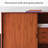 Retro Multi-Functional Large-Capacity Accent Cabinet