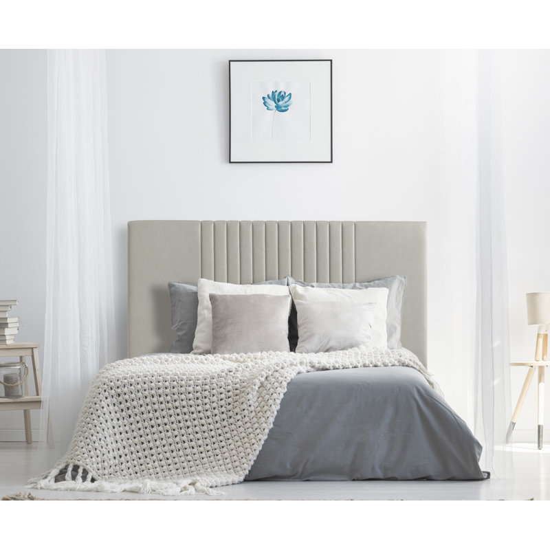 Upholstered Headboard, Beige, Super King (6')