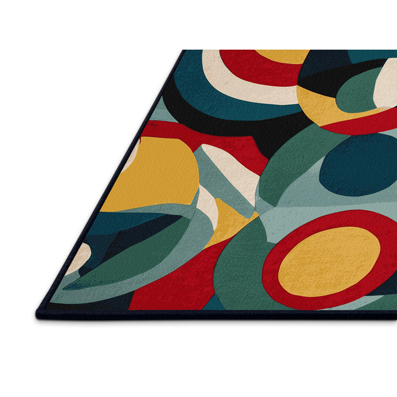 Perky Stomp Rug, Square 4'