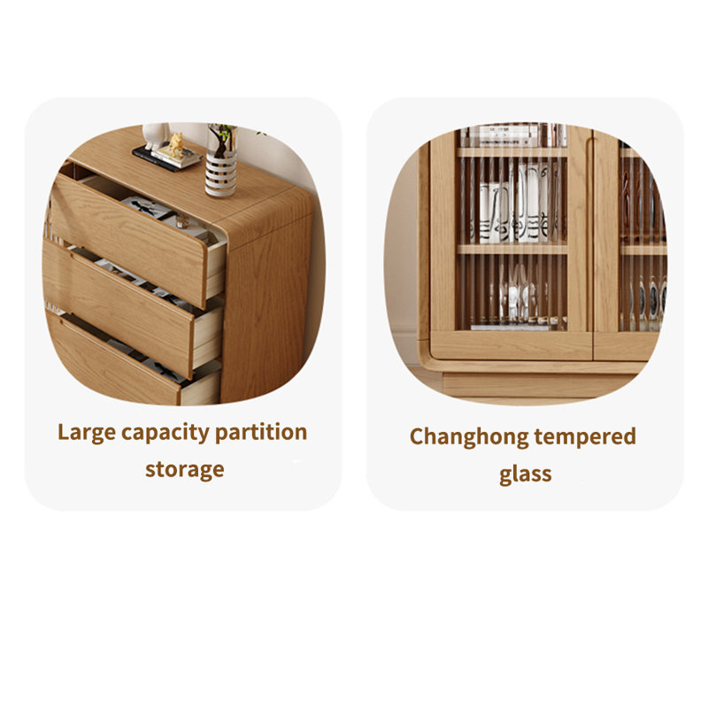 Armoire d'appoint en bois massif All Arms