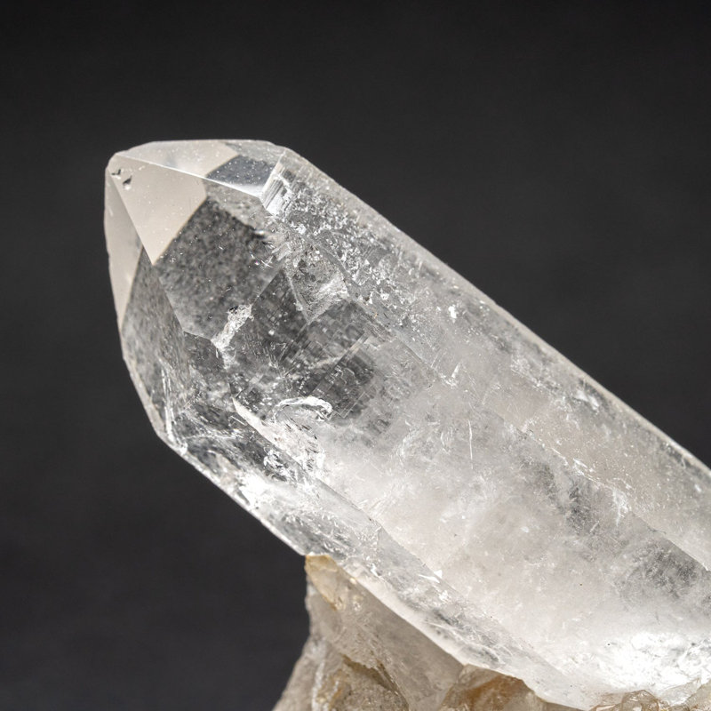Véritable grappe de cristal de quartz transparent du Brésil (331,2 grammes)