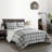 Dearfoams Polyester Plaid Quilt-52941933-52941932