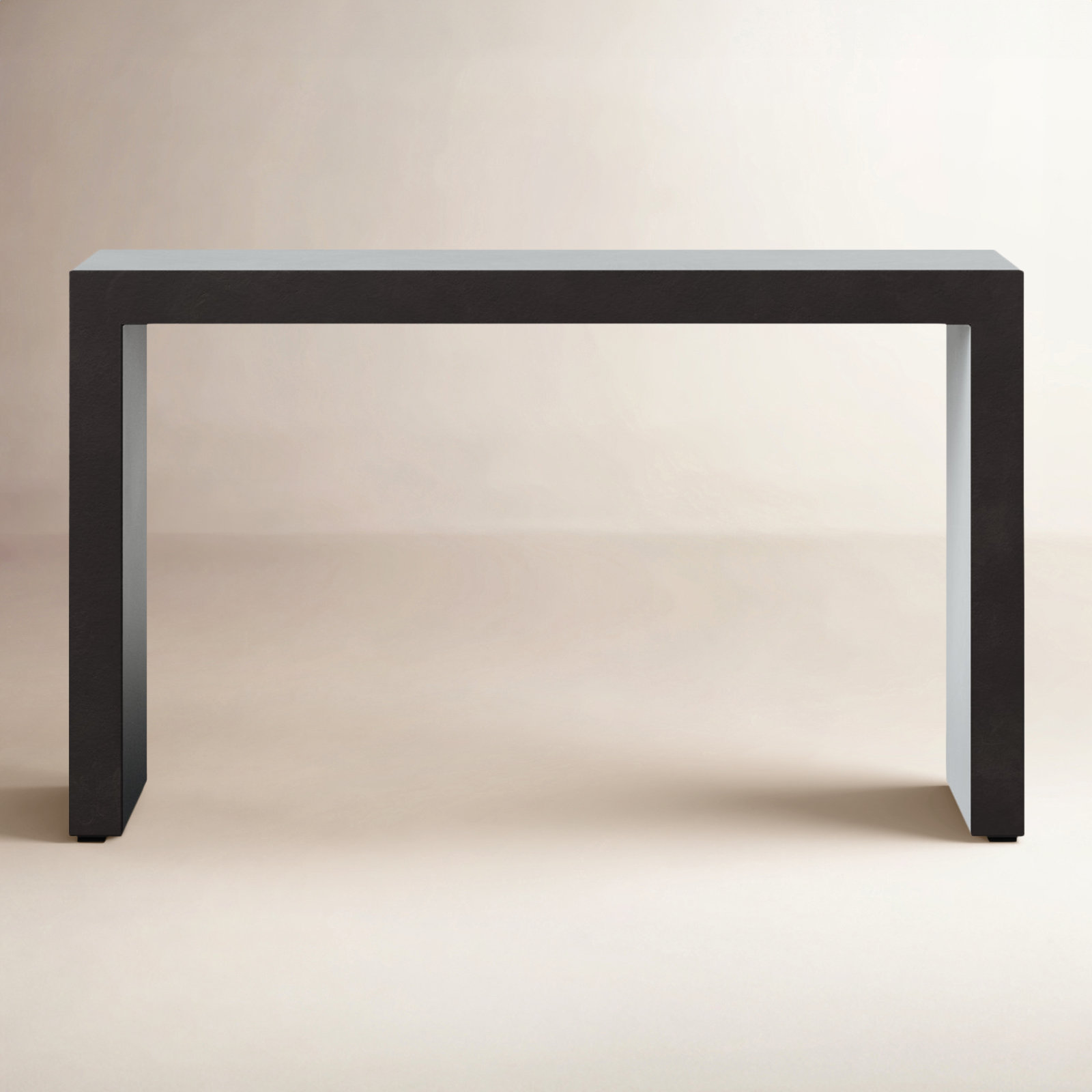 Kareen 55'' Console Table, Lava Brown