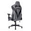 Fauteuil de jeu gris ergonomique
