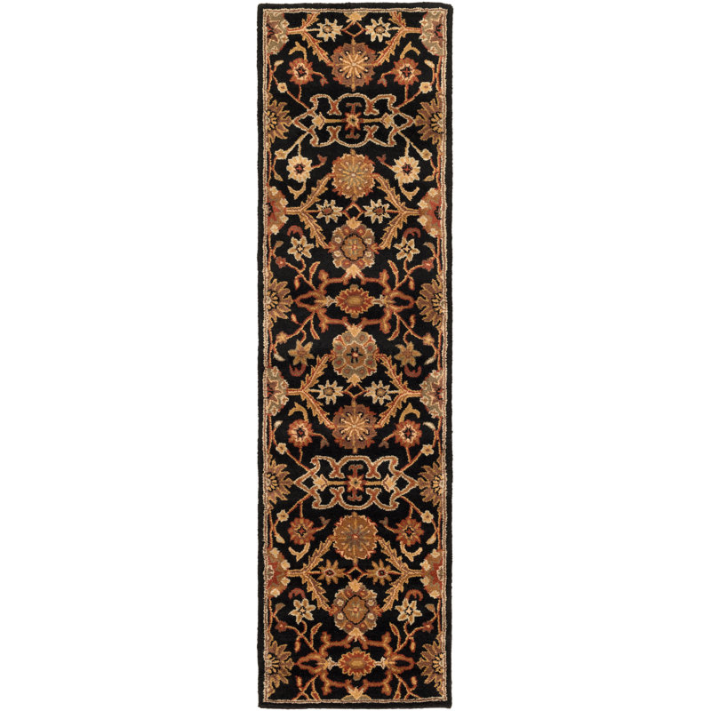 Redwood Hand Tufted Wool Oriental Indoor Rug, Runner 2'3" x 8'