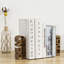 Rustic Wood Bookends