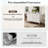  60" Double Bathroom Vanity With Top