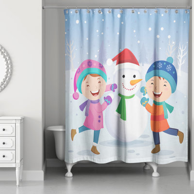 Grandy Shower Curtain