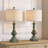 Garytt 25.5" Farmhouse Bedside Table Lamp Set with USB Ports, Bulbs