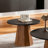 Round Wooden Coffee Table-131403574