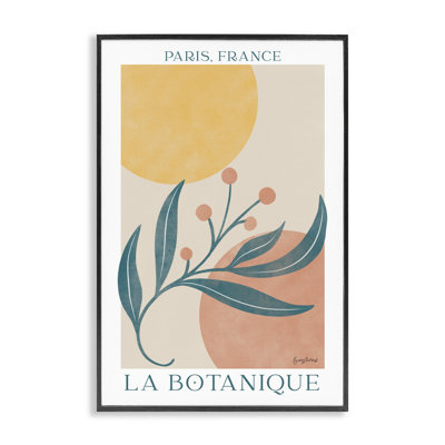 Affiche de botanique française par Becky Thorns bf-983