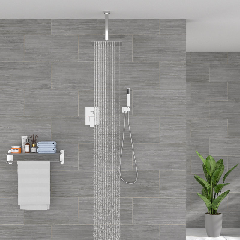 Dual Shower Head 1.8 GPM GPM, Chrome