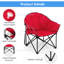 Chaise de camping pliante Kysean