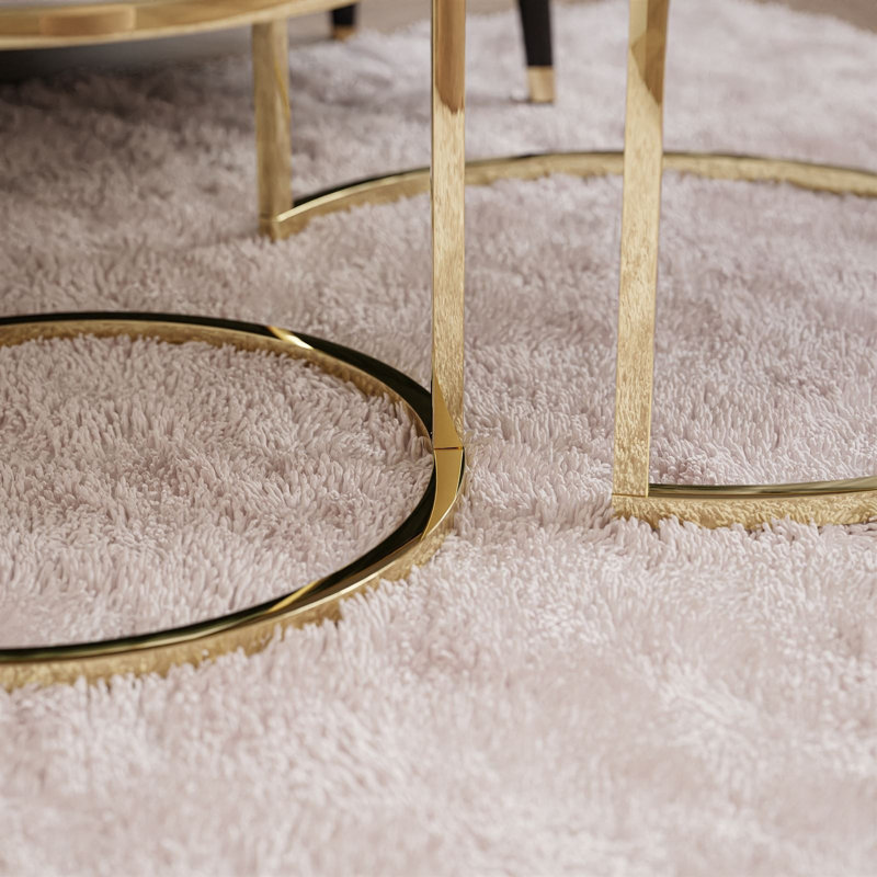 Micheroux 2 Piece Coffee Table, Marmur Levanto