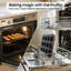 E Cairns 19 Piece Non-Stick Stainless Steel Bakeware Set