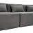 143.7" Upholstered Sofa Free-Combined Sofa Couch With 2 Chaise Lounge And 5 Back Pillows ,-1874614068