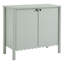 Buffet festonné 2 portes gris clair 35 "Emmeline-106714523