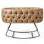 Tufted Cognac Bassinet
