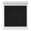 ZLINE 24 in. Marino Induction Range with 3 Element Cooktop and Electric Oven with Black Matte Door