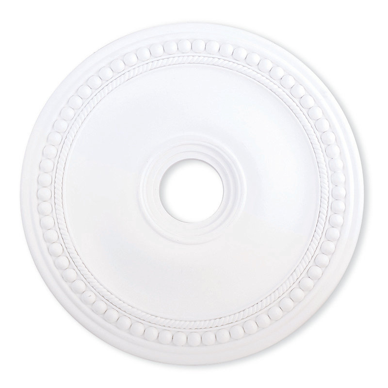 Médaillon Cavandale, Blanc, H 2''