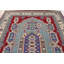 Tapis bleu fait à la main Kazak