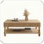 Table basse cannelée avec rangement-1489207926