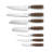 Hampton Forge Woodlyn Cutlery Block 10 PC
