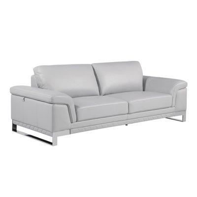Top Grain Italian Leather Sofa
