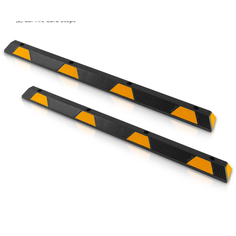         Pyle Rubber 71.5'' L Threshold Ramp 2 Pieces