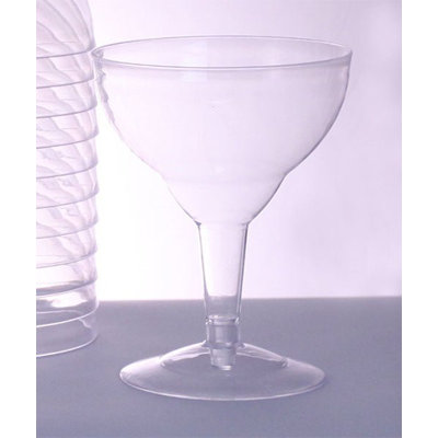 Plastic (Polystyrene) Margarita Glass - 6 ounce (sleeve of 12)