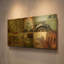 « Pièces vintage » de Jessica Rogers, tableau mural en métal doré, 61 x 30,5 cm-705563480