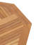 Folding Garden Table 110x110x75 cm Solid Wood Teak