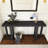 63" Wood Console Table With Solid Pine Legs-214591971-214591973