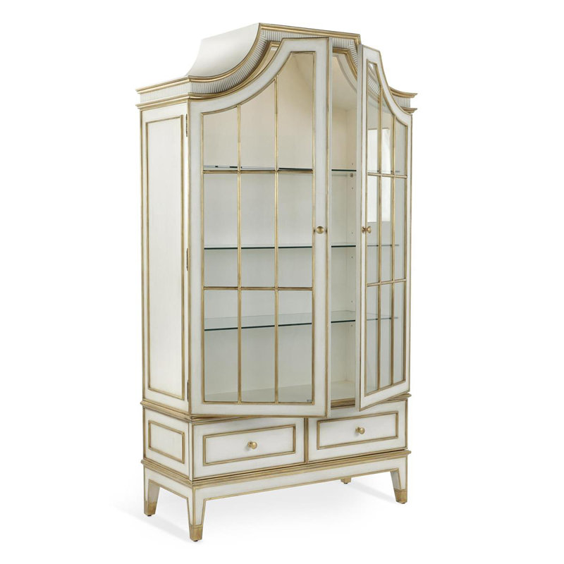 Vallejo Lighted China Cabinet