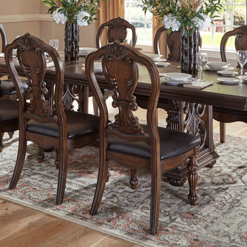 Ensemble de 2 chaises d'appoint Traditional