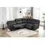 Filton 4 Seater Reclining Sofa & Chaise-99020380