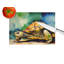 Turtles Tortoises Glass Cutting Board Large