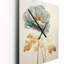 Dewone - Horloge murale moderne Renoncule-556812309
