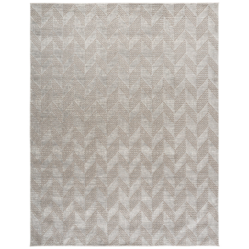 Itu Performance Geometric Rug, Rectangle 8' x 10'