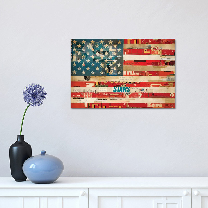 May Of '76, Stitch By Stitch by Kelsey Hochstatter - Wrapped Canvas Gallery-Wrapped Canvas Giclée, 30.48 cm H x 45.72 cm W