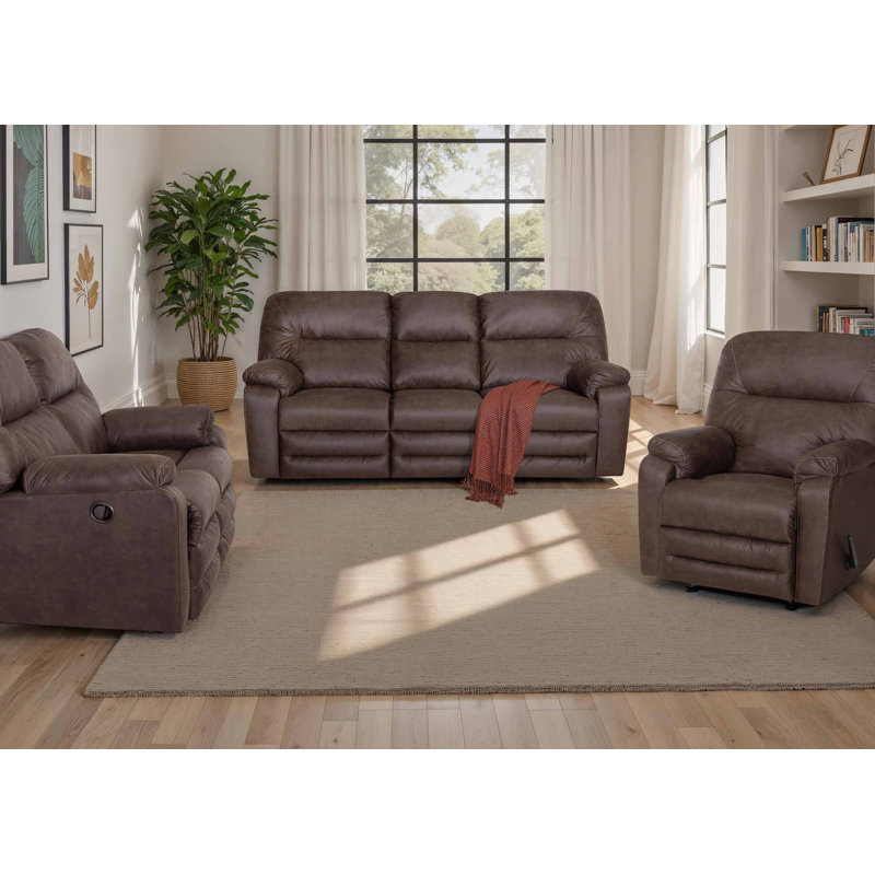 Serel 3-piece Manual Reclining Sofa Group