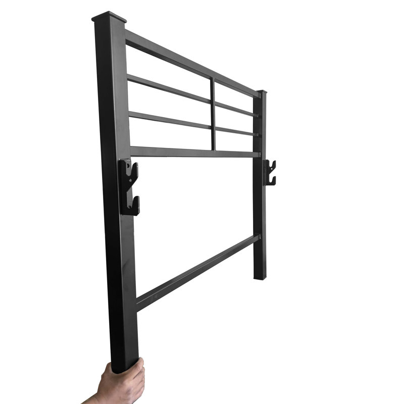 Blantex University 2" Heavy Duty Steel Bunk-able Platform Frame Bed, Twin