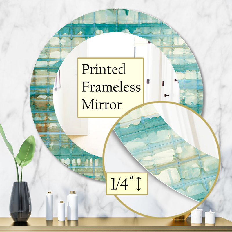 Miroir d'appoint Watercolor, H 31,5 po x l po