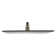Rain Fixed Shower Head 1.8 GPM GPM with Temperature-based LED